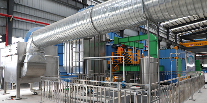 噴漆線的廢氣處理工程設(shè)計(jì)安裝