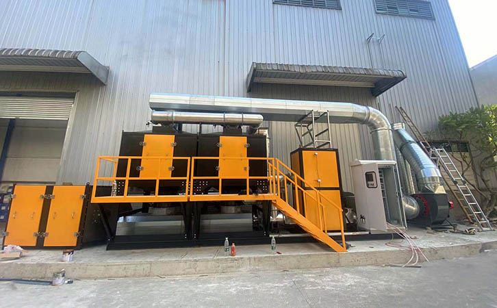 噴涂行業(yè)一般用什么廢氣處理方法？噴涂行業(yè)廢氣處理方法催化燃燒廢氣處理工程