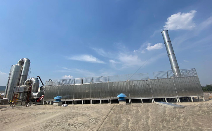 飼料行業廢氣處理工程案例