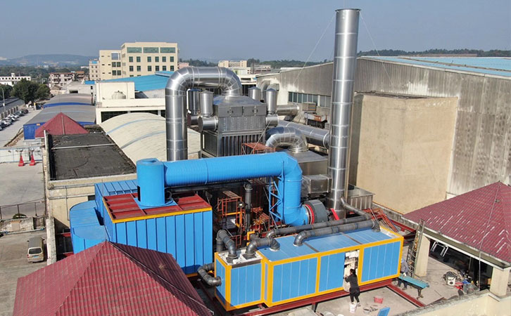 蓄熱式rto廢氣處理設備工程
