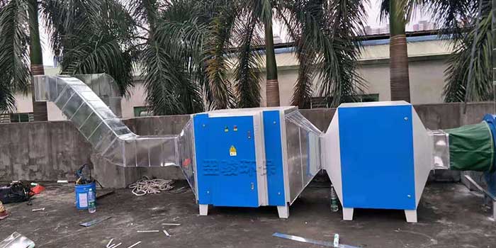 voc有機廢氣處理系統安裝