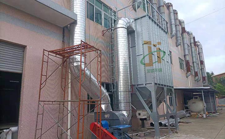 某工廠涉爆粉塵處理設備工程案例布袋除塵器