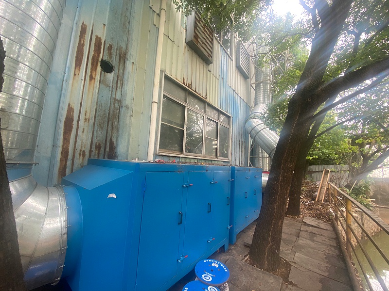 興紡廢氣治理設施圖