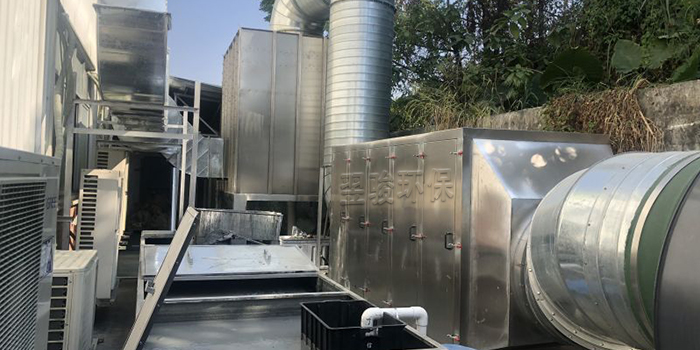 噴油廢氣(高效脫漆塔+活性炭吸附器)處理工藝