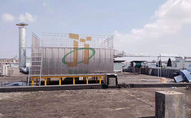 處理廢氣設備，環保設備廢氣處理生物法工程案例
