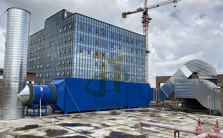 廢氣處理凈化設備,廢氣凈化處理系統活性炭吸附器工程案例